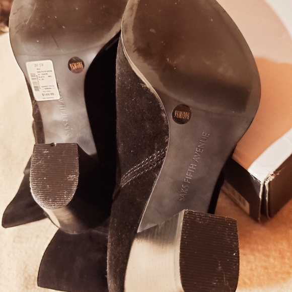 Saks 5th Ave Saxon Boots 9.5 med NASHVILLE Bouige - Picture 10 of 16